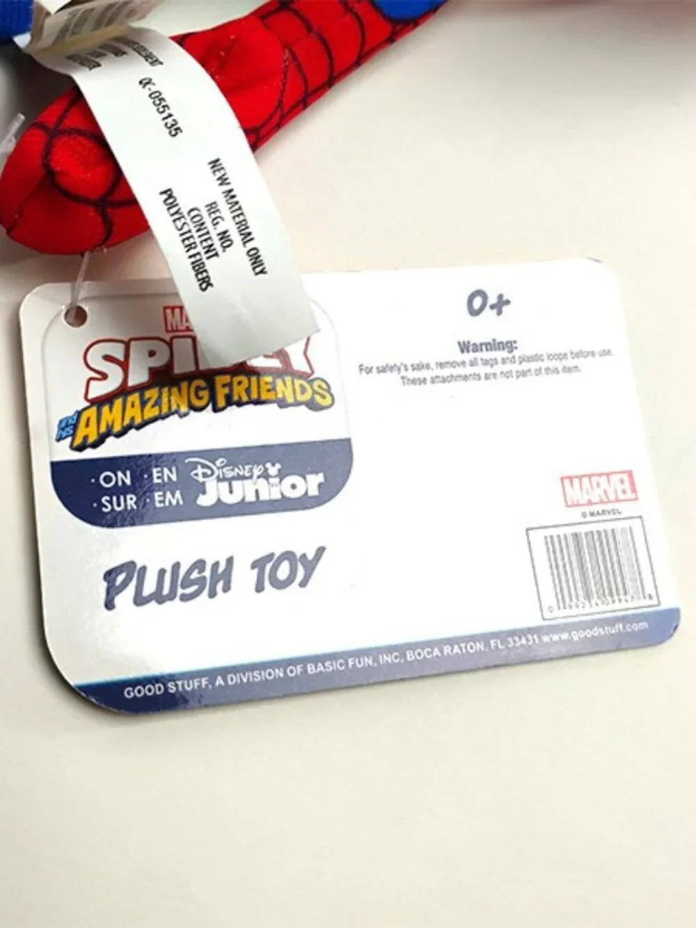 NWT Spider-man Spidey Amazing Friends Plush Toy Doll Disney Junior Marvel